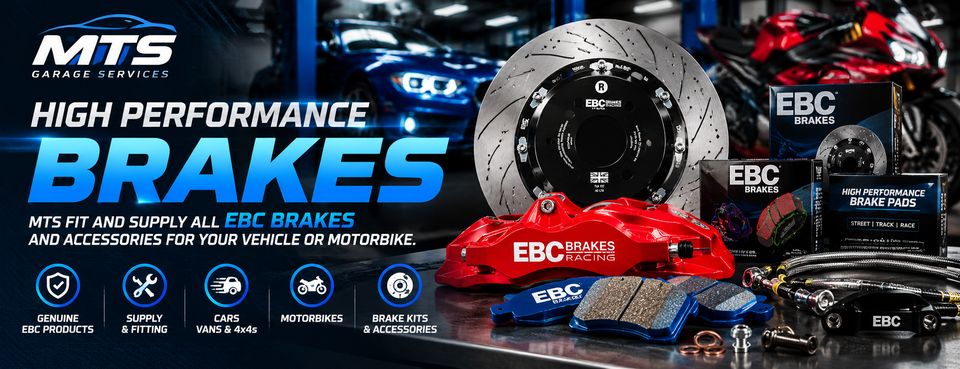 High Performance Brakes (EBC) at MTS Garage Services