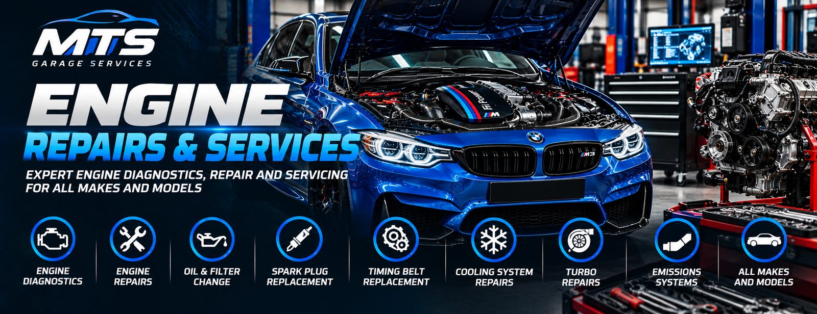 Engine Diagnostics at MTS Garage Services, Hayes