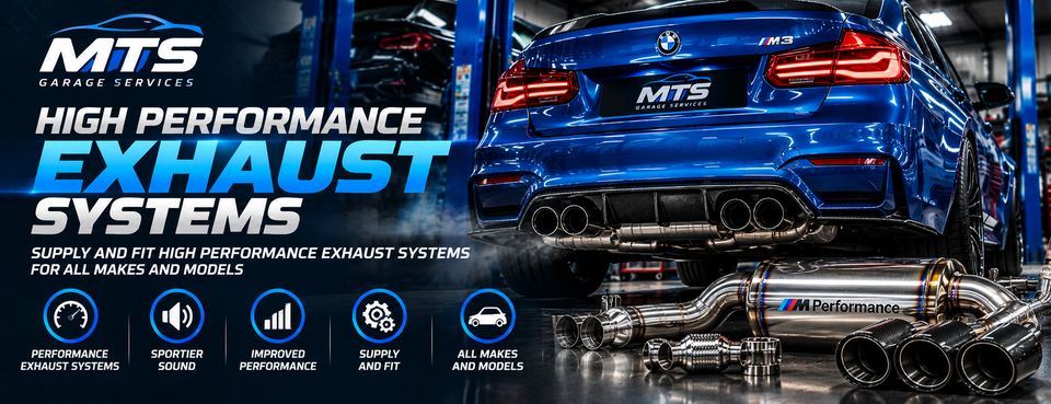 High Performance Exhaust Systems at MTS Garage Services