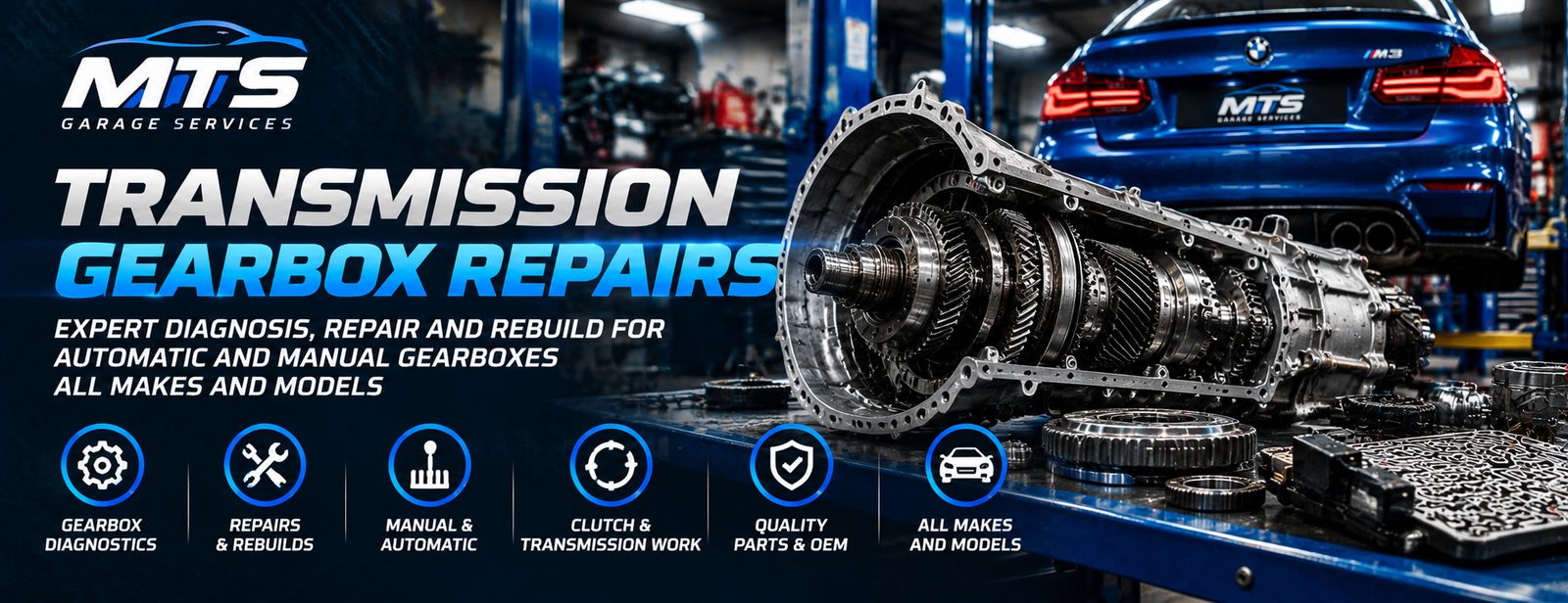 Automatic Gearbox Repairs at MTS Garage Services, Hayes