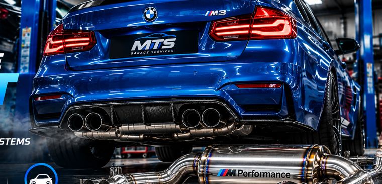 Performance exhaust systems at MTS Garage Services