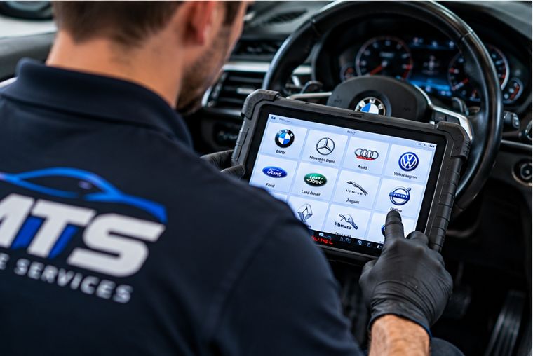 Engine repairs at MTS Garage Services, near Cowley