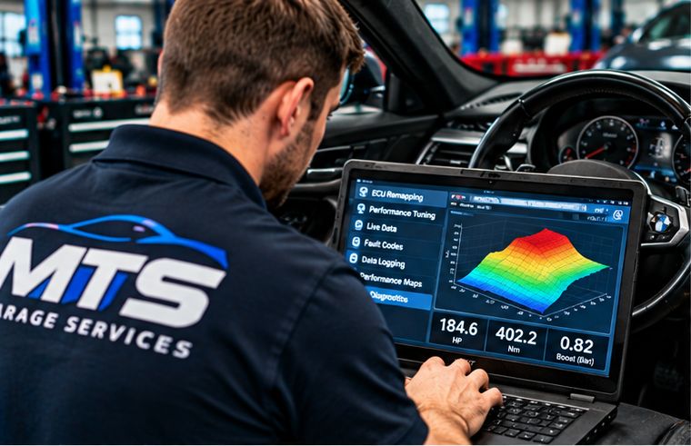 Engine tuning and ecu remapping at MTS Garage Services, near South Ruislip